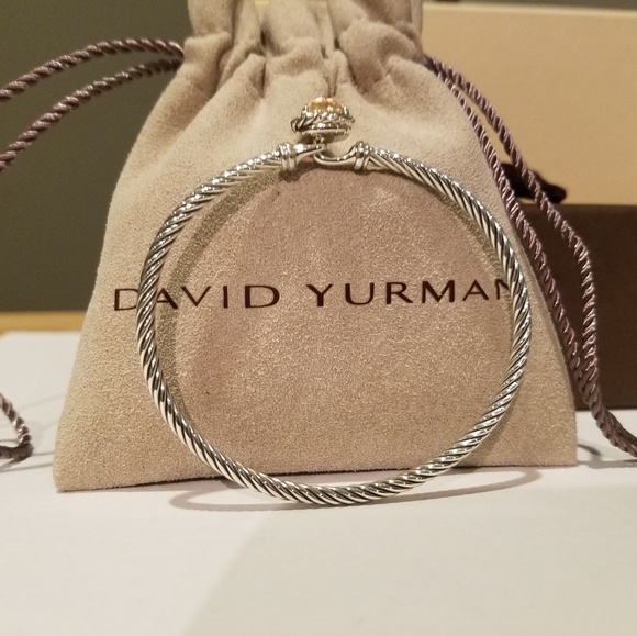 SOLD!! David Yurman Chatelaine, Cable Monganite Bracelets - Picture 5 of 8